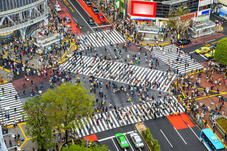 Shibuya Diagonal Crossing