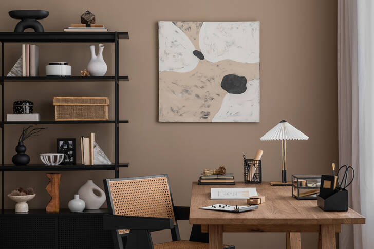 Cozy office interior