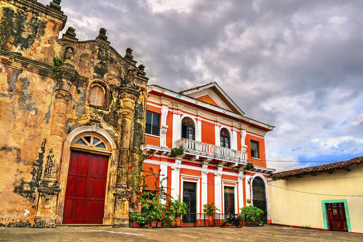 Die La-Merced-Kirche in Granada, Nicaragua
