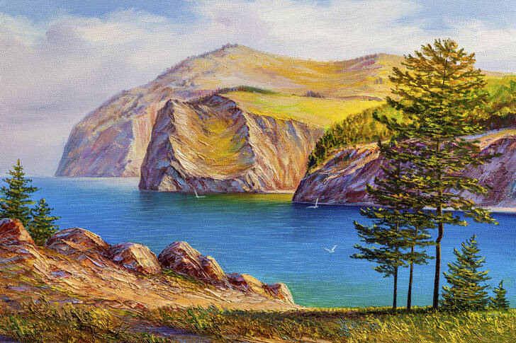 Kaljumäed vee ääres