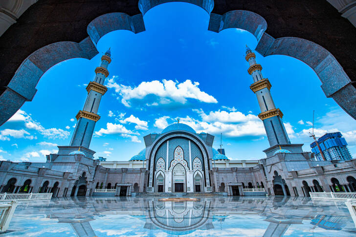 Federal Territory Mosque in Kuala Lumpur