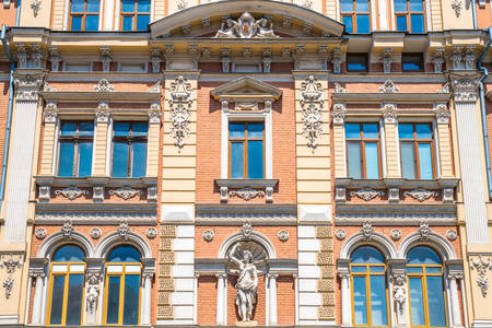 Fassade des Navrotsky-Hauses