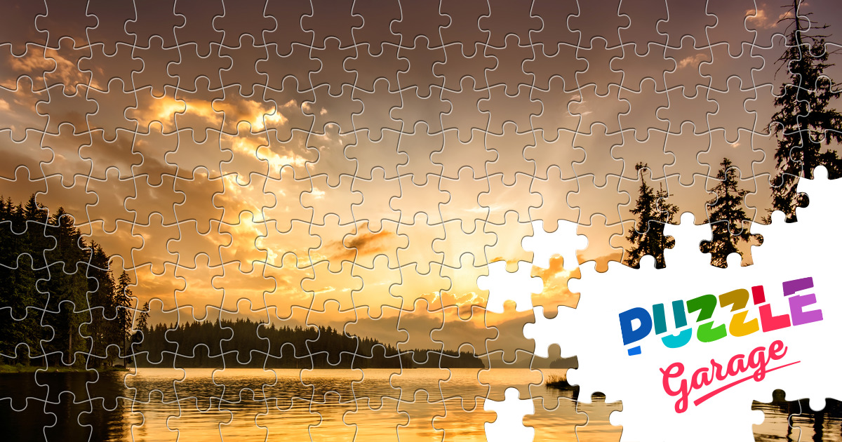Mountain Lake Jigsaw Puzzle (Nature, Lakes) Puzzle Garage