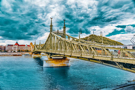Freedom Bridge in Budapest