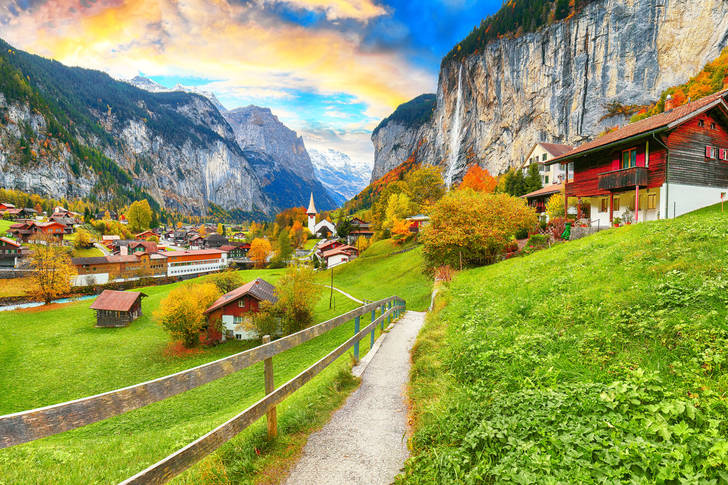 Lauterbrunnen village