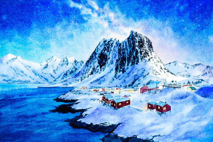 Winter in the Lofoten Islands