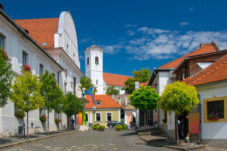 Architecture of houses in Szentendre