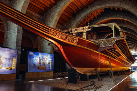Gallera "Real" at the Maritime Museum of Barcelona
