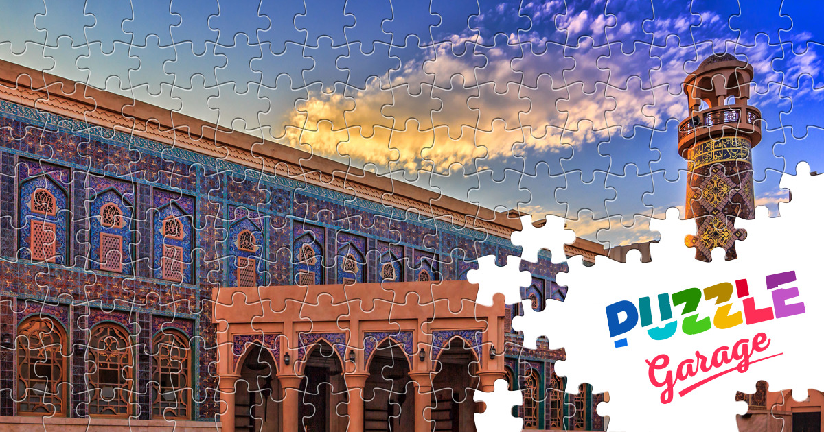 Katara Mosque, Doha Jigsaw Puzzle (Countries, Qatar) Puzzle Garage