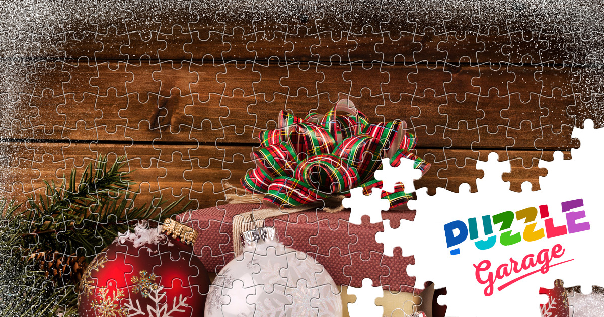 Gift and Christmas toys Jigsaw Puzzle (Holidays, Christmas) Puzzle Garage