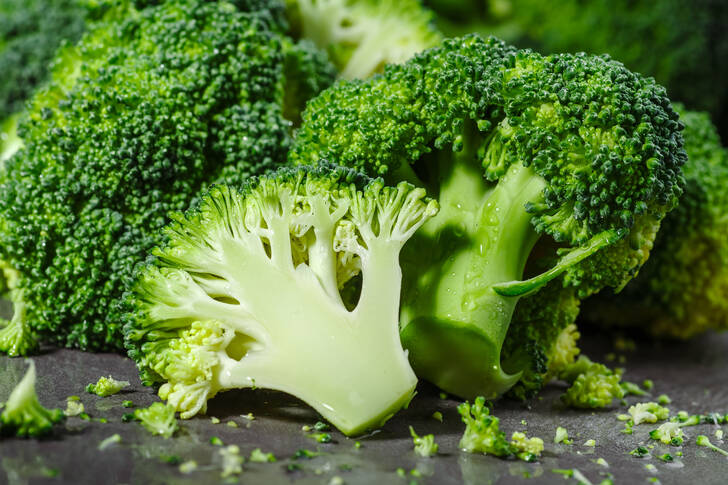 Prim-plan cu broccoli
