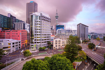Aucklands centrum