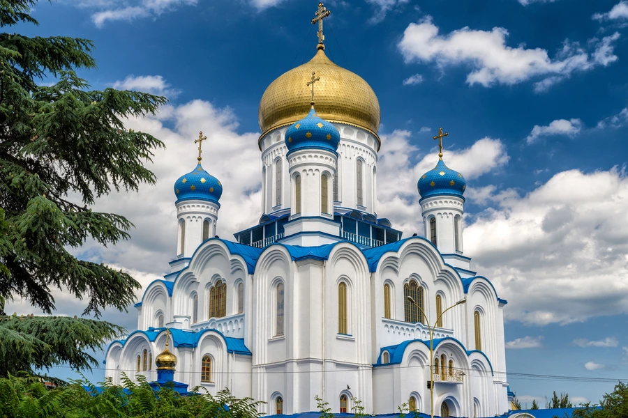 Cathedral of Christ the Savior in Uzhhorod