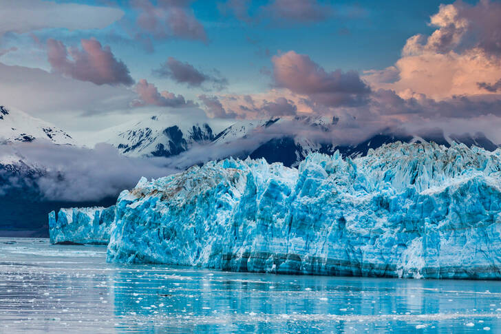 Ľadovec Hubbard, Aljaška