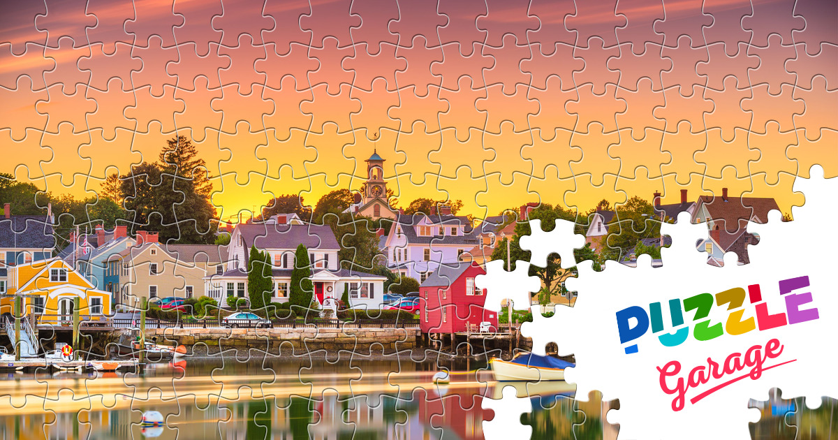 Portsmouth, New Hampshire Jigsaw Puzzle (Countries, USA) Puzzle Garage