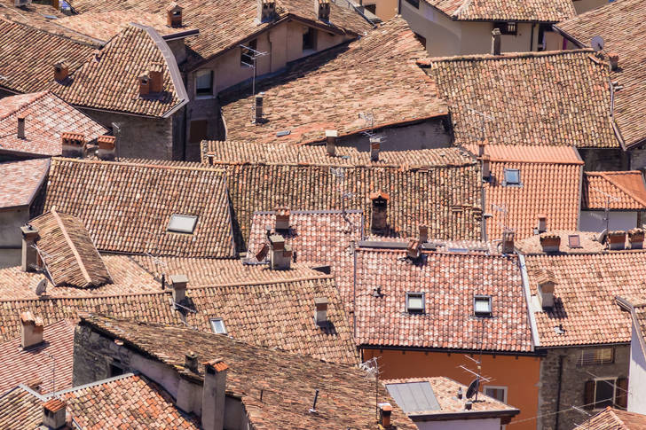 Tiled roofs of the old city