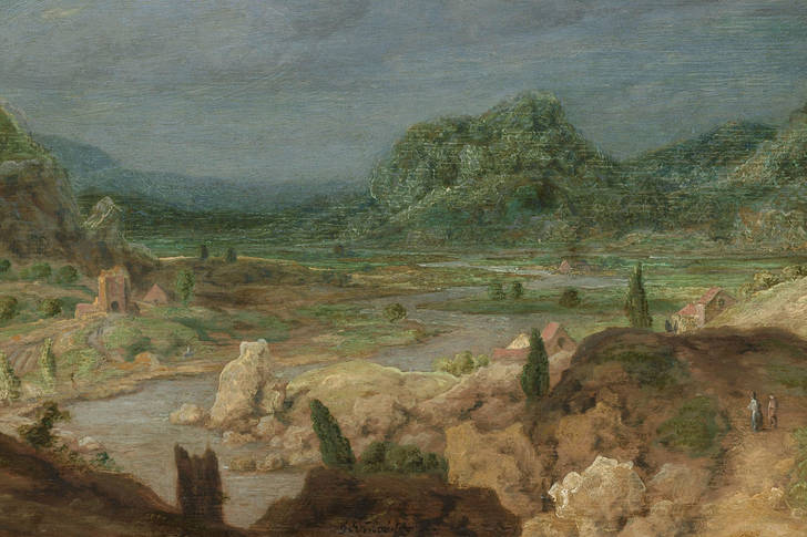 Hercules Segers: "Valle del río"