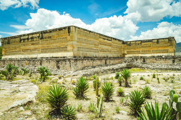 Zapoteken-Tempel in Mitla, Oaxaca de Juarez