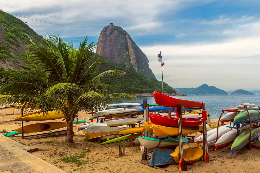Sugarloaf Mountain en Red Beach