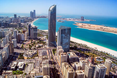 Pemandangan Abu Dhabi