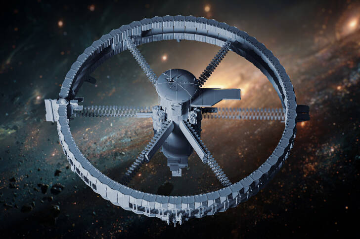 Сvemirska stanica u orbiti