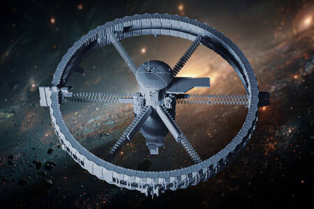 Космічна станція на орбіті