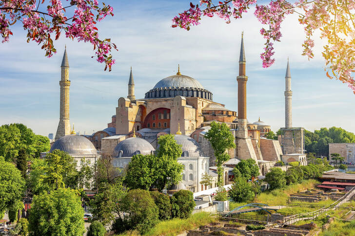 Ayasofya Camii manzarası