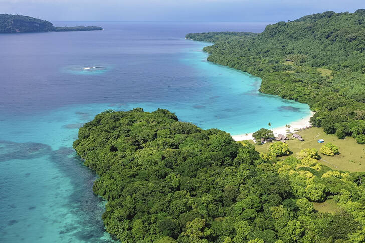 En tropisk ø i Fiji