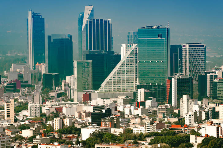 Juarez - stadsdelen Mexico City