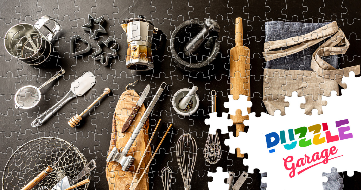 Kitchenware Jigsaw Puzzle (Stuff, Tools) Puzzle Garage