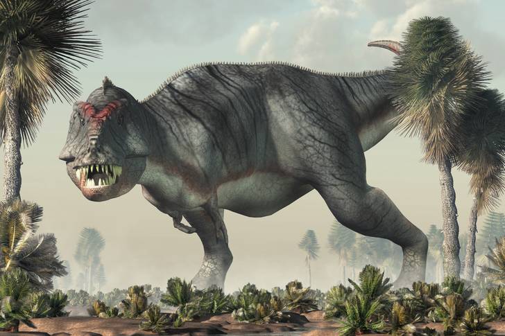 Hall türannosaurus