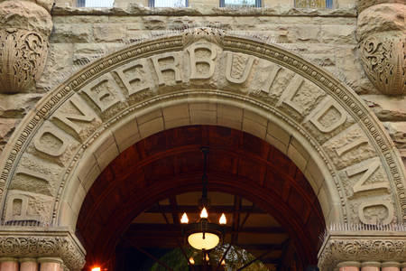 Arch of the Pioneer Building