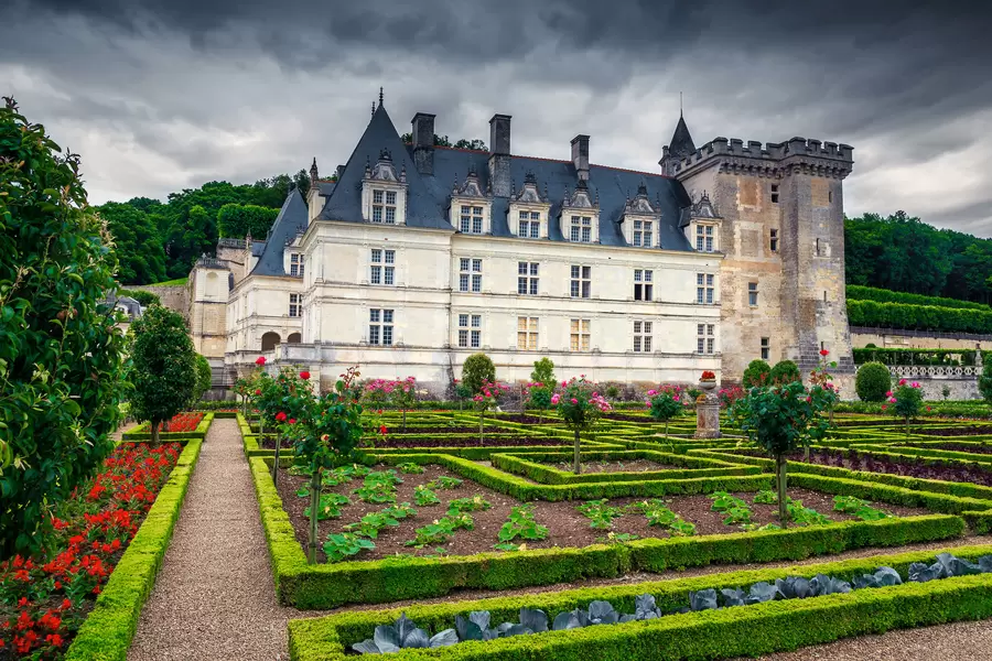 Vaade Villandry lossile