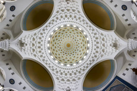 Al-Bukhari Mosque ceiling