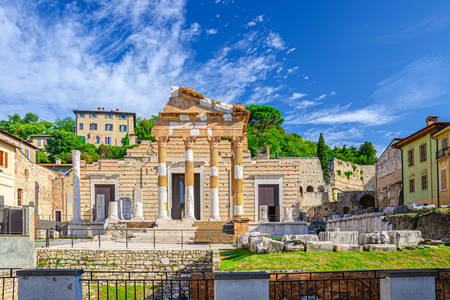 Temple de la Triade Capitoline à Brescia