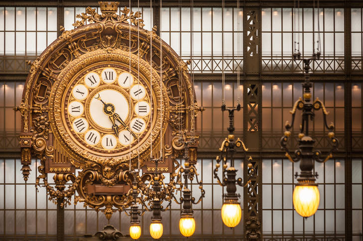 Clock in the museum