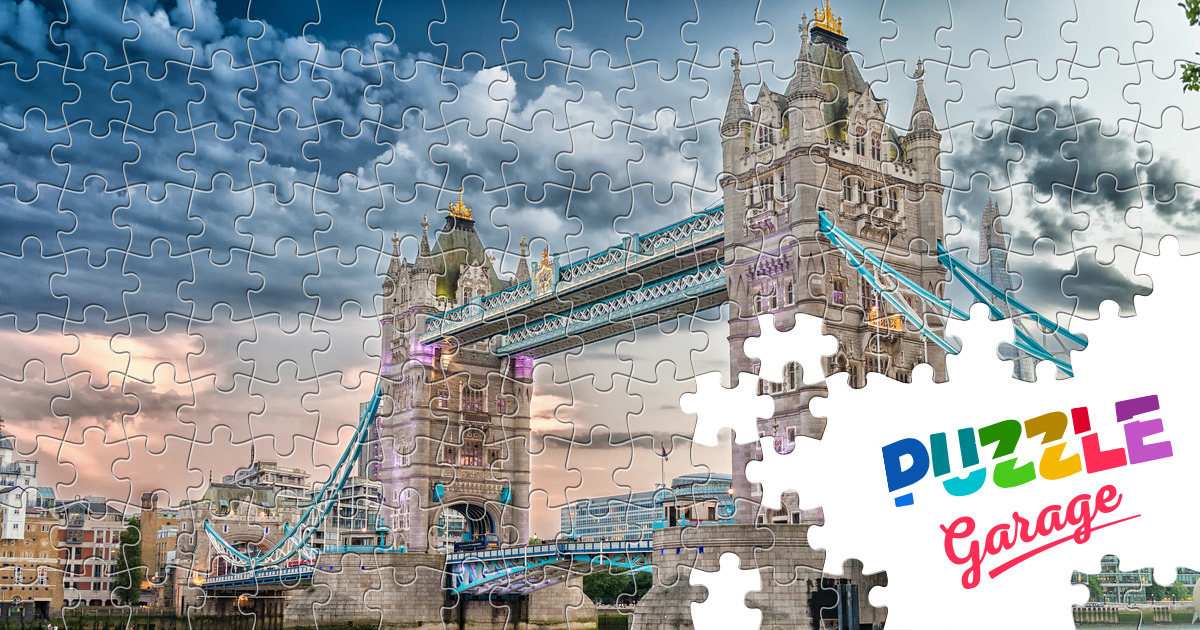 Tower Bridge Puzzle en bois - Conquérir maintenant 🌉