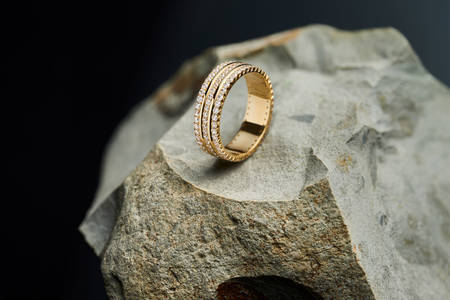 Ring on stone