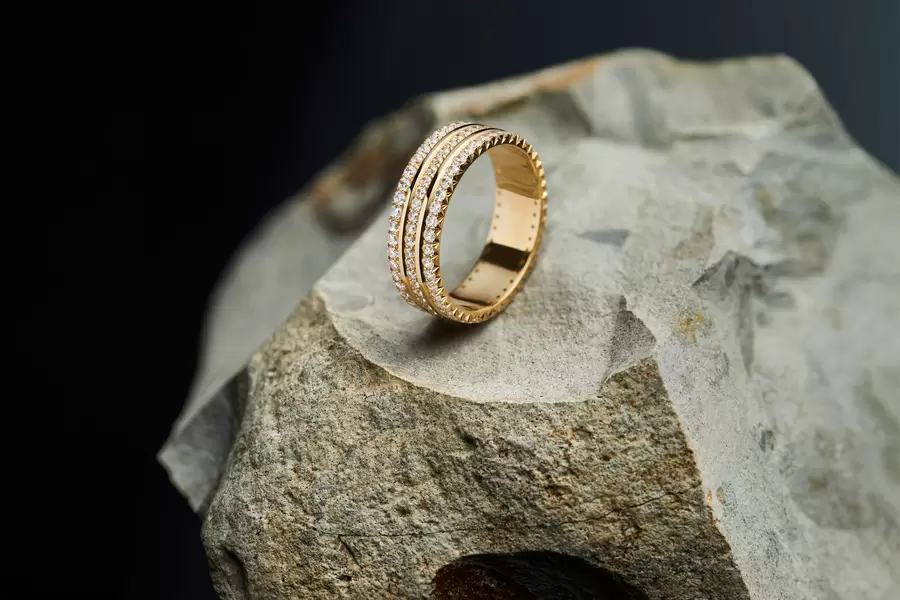 Ring op steen