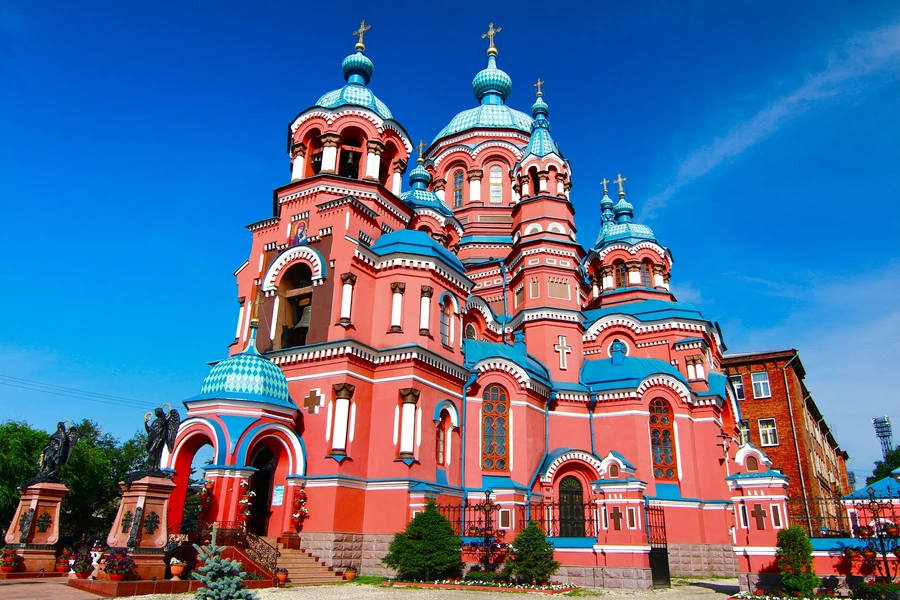 Kazankerk in Irkoetsk