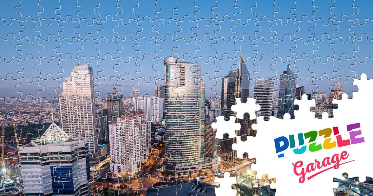 Manila Jigsaw Puzzle (Countries, Philippines) Puzzle Garage