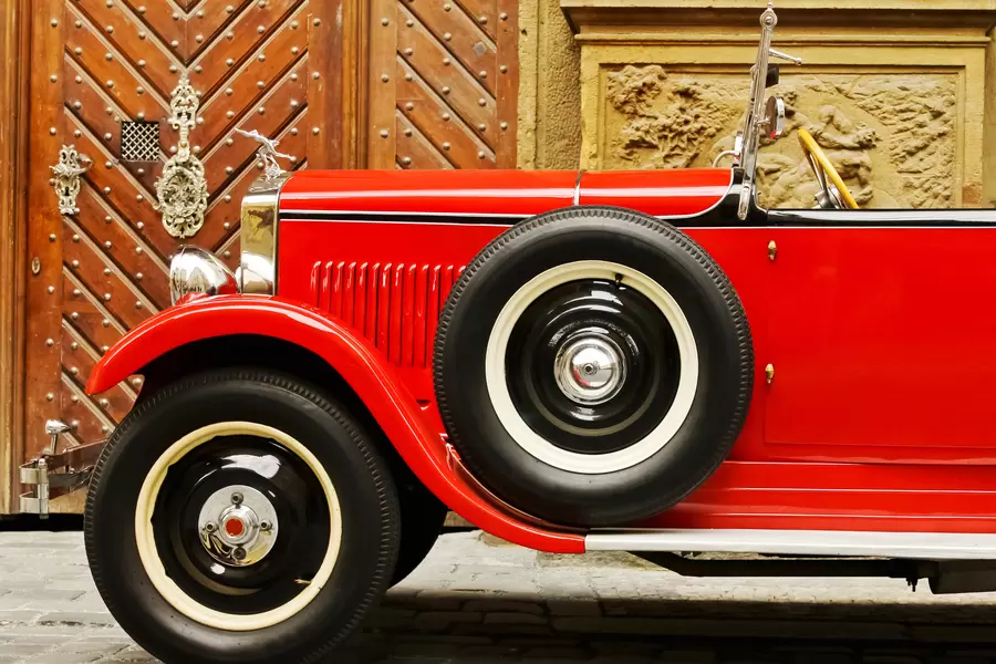 Vintage automobil