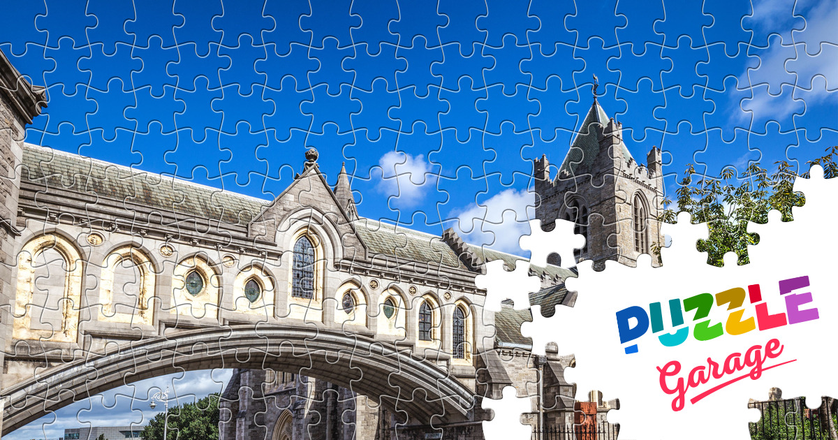 Christ Church, Dublin Jigsaw Puzzle (Countries, Ireland) Puzzle Garage