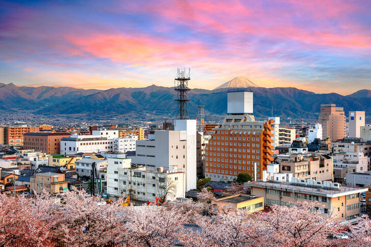 Kofu-stad, Japan