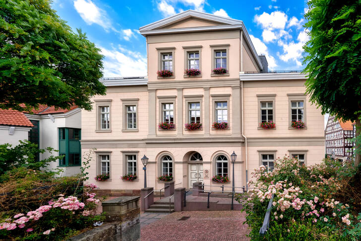 Rådhuset i Bad Wildungen, Tyskland