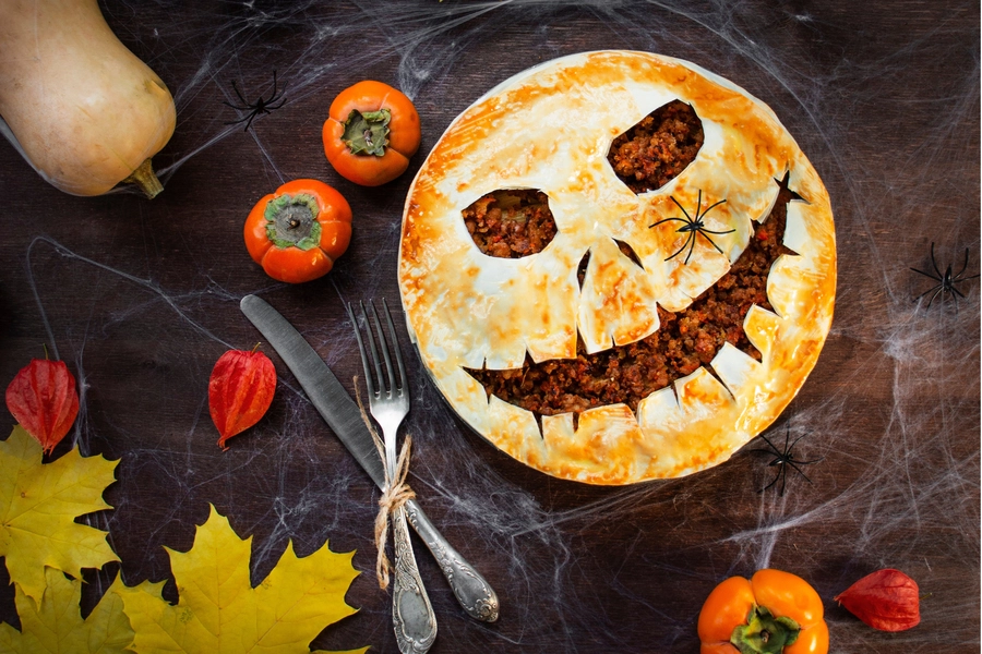 Tarte d'Halloween