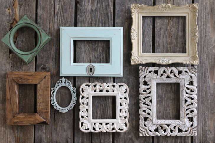 Wooden frames