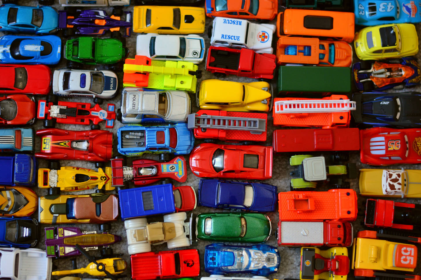 Children's cars Jigsaw Puzzle (Other, Collecting) Puzzle Garage