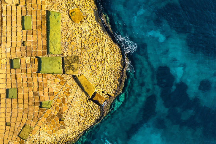 Shweini-Bucht auf der Insel Gozo