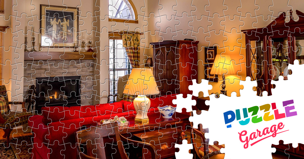 Cozy living room Jigsaw Puzzle (Home, Interiors) Puzzle Garage
